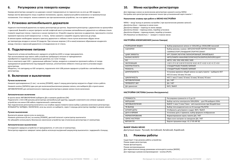 Инструкция по настройке видеорегистратора practicam