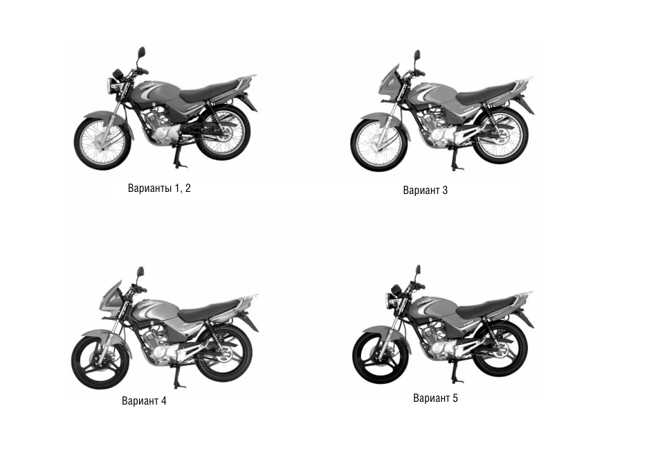 Схема электропроводки yamaha ybr 125