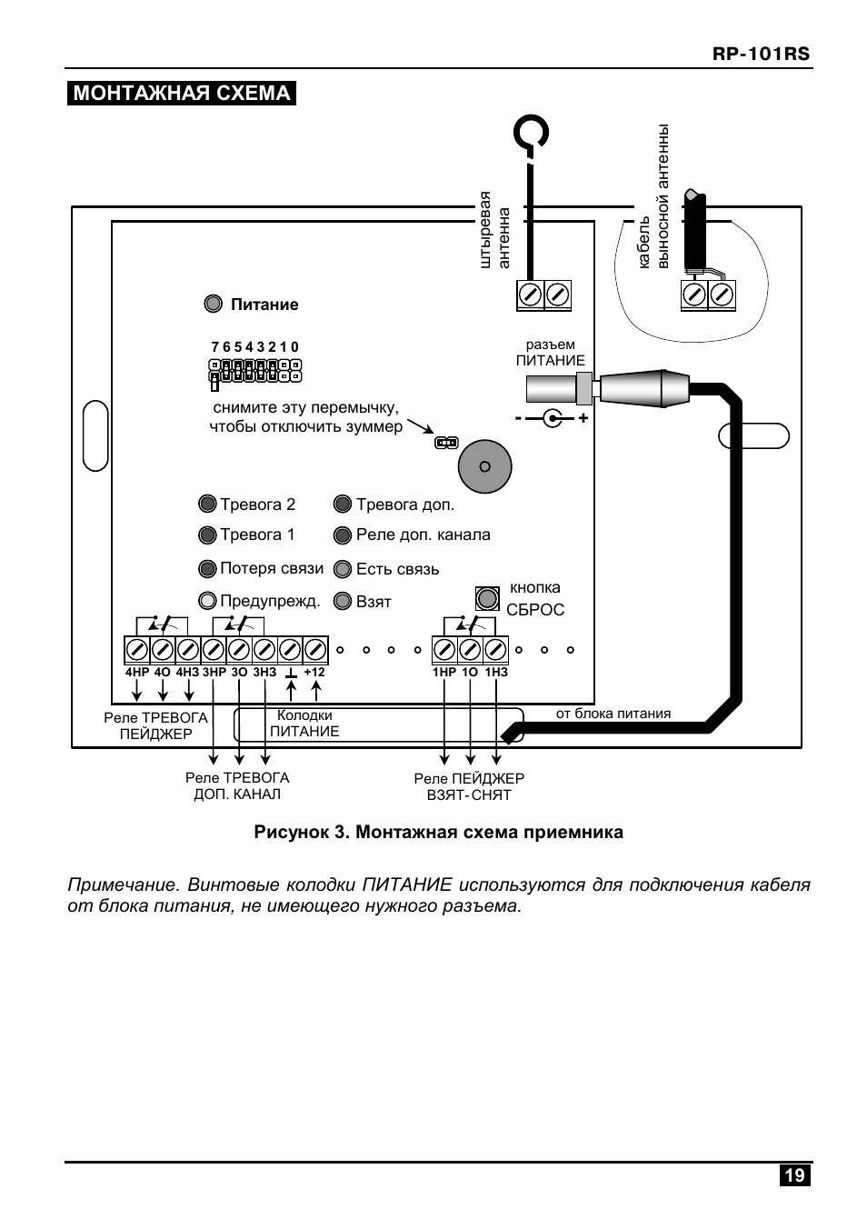 Rs 201r схема подключения