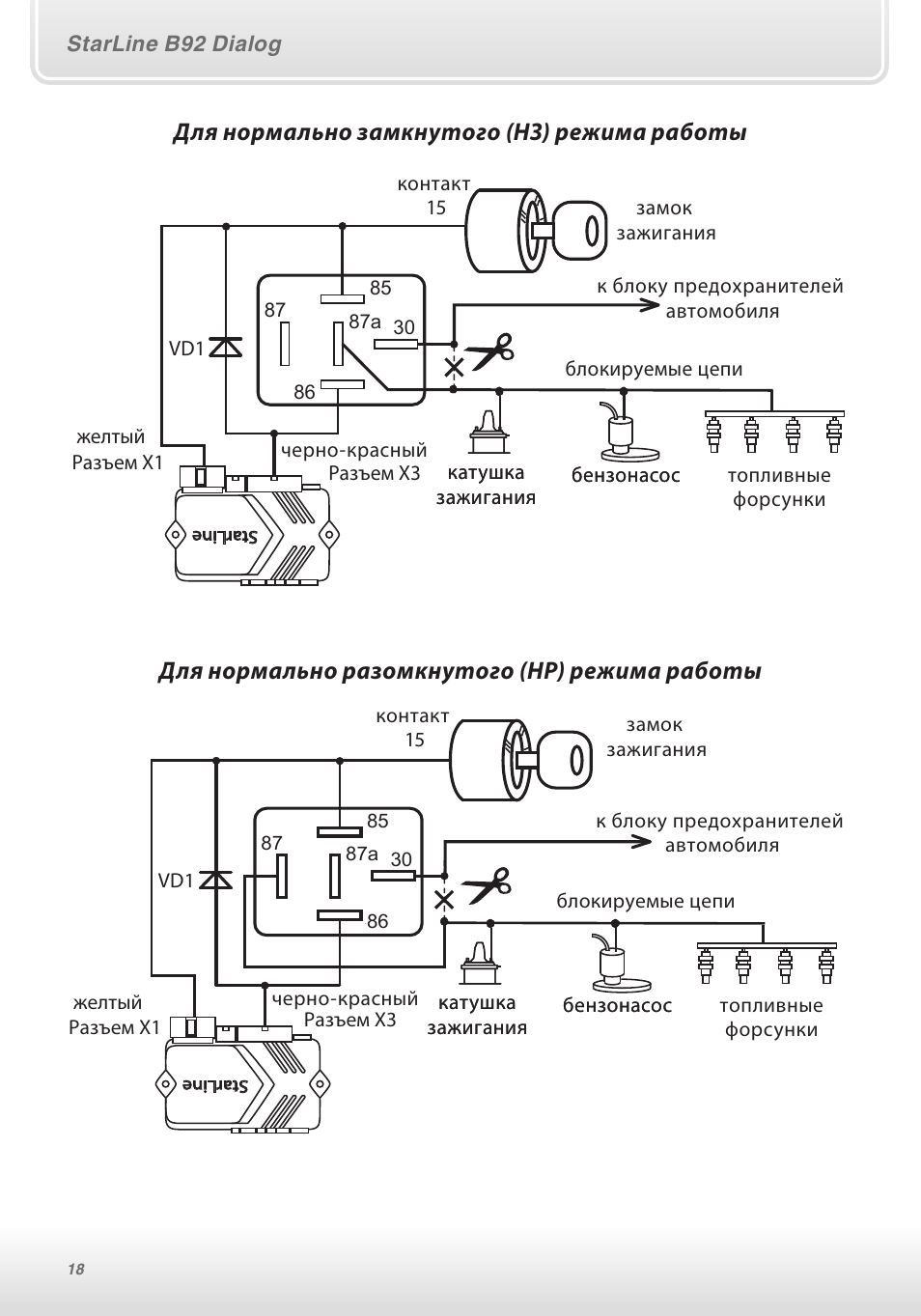 Starline b92 инструкция по эксплуатации