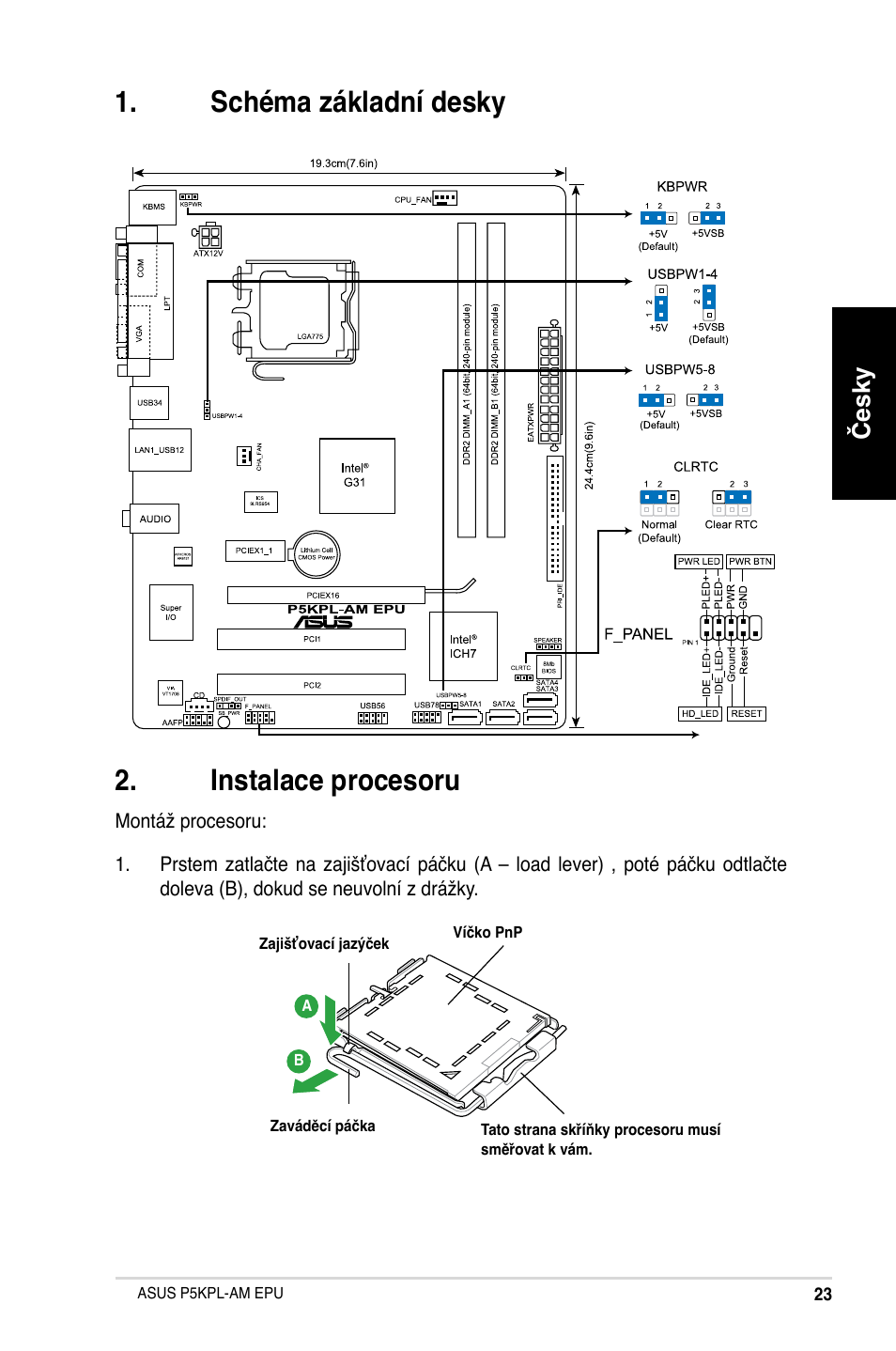 Схема подключения asus p5ql pro