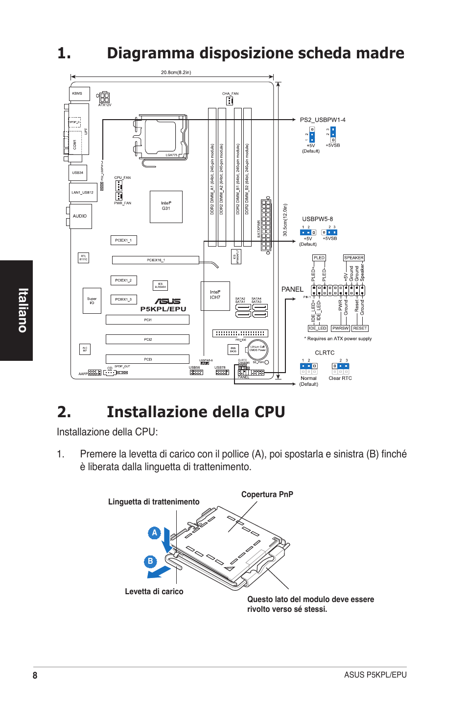 Схема asus p5kpl am