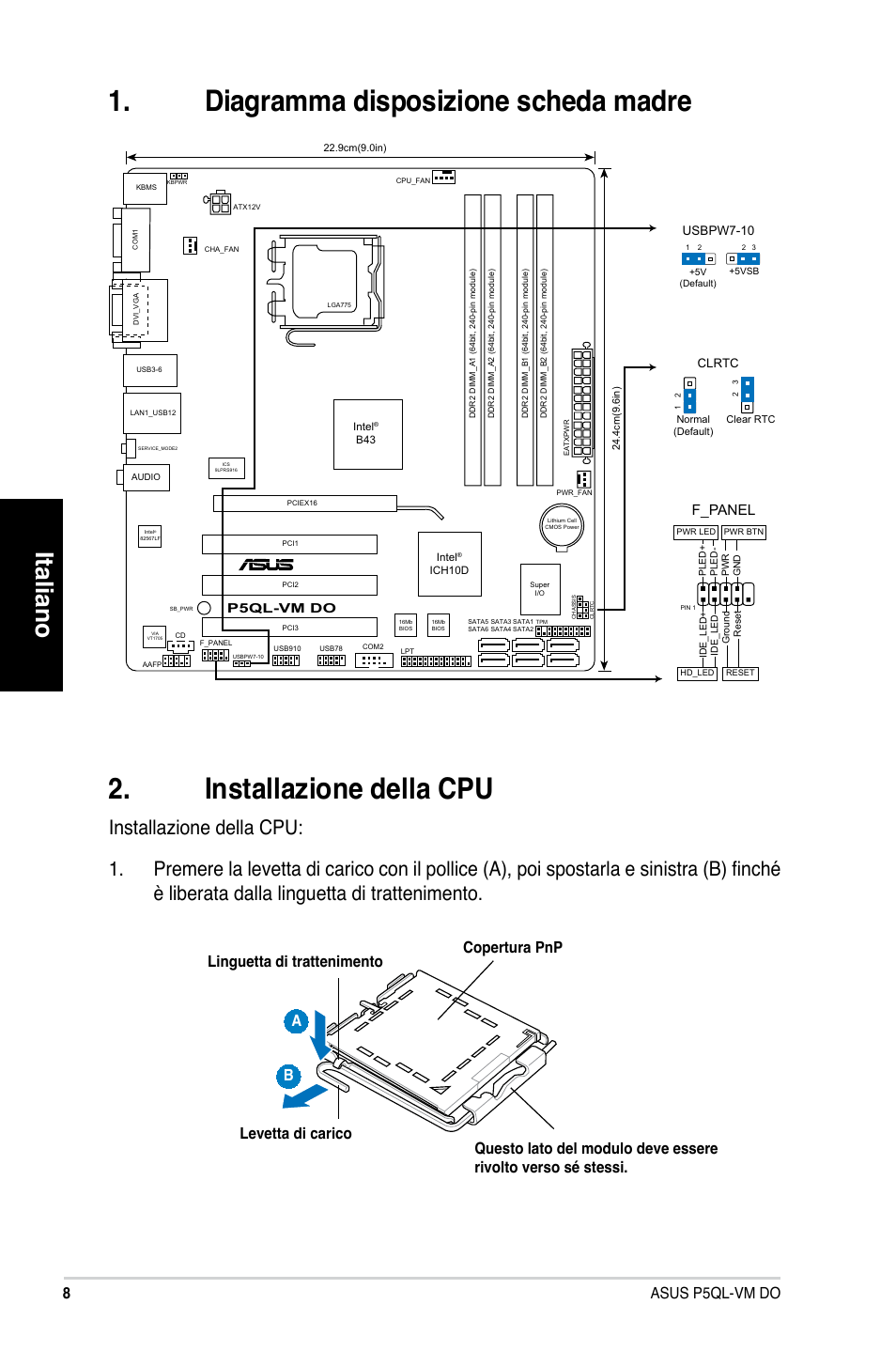 Asus p5b схема