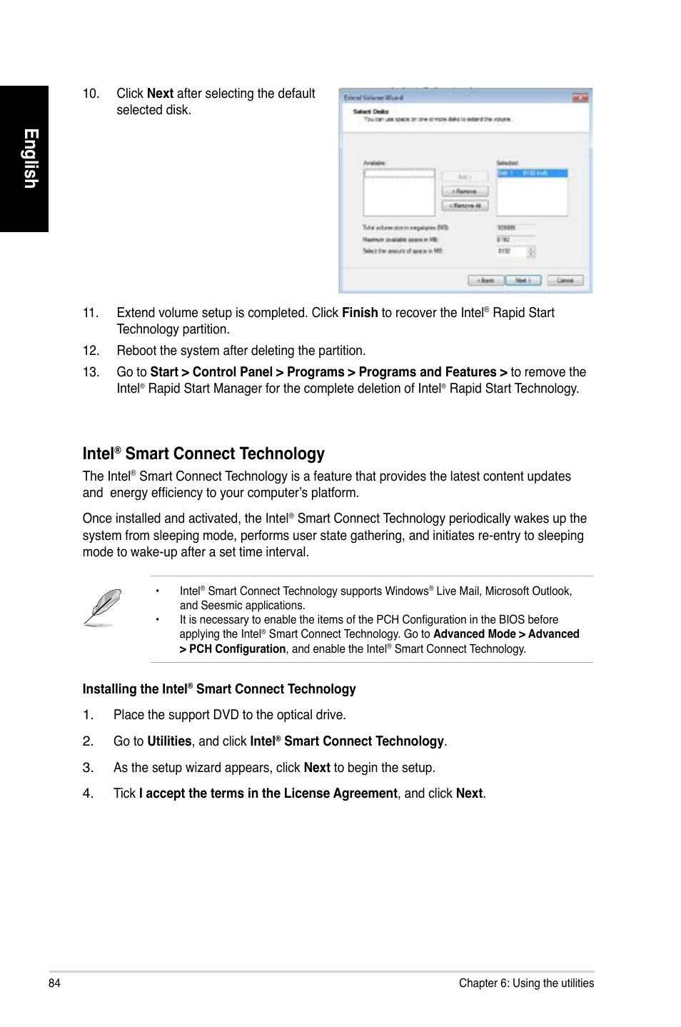 intel smart connect technology remove windows update