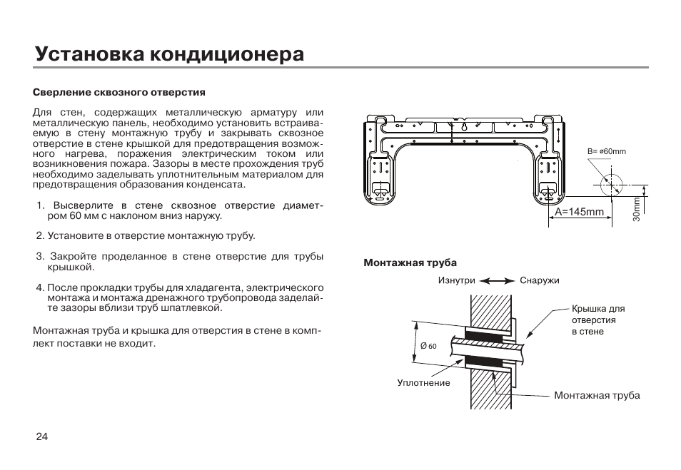 Кронштейн для кондиционера своими руками размеры и чертежи