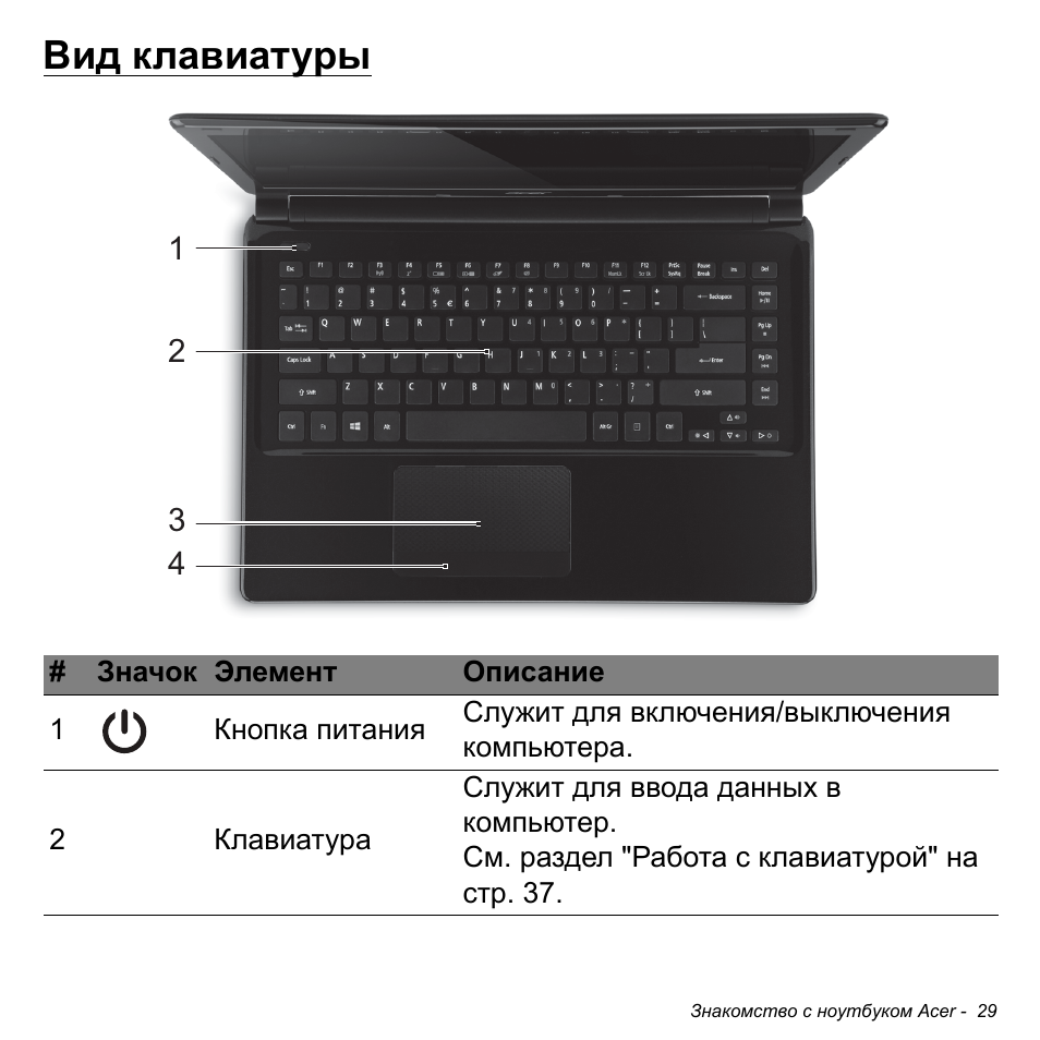 Клавиатура ноутбука asus назначение клавиш описание фото