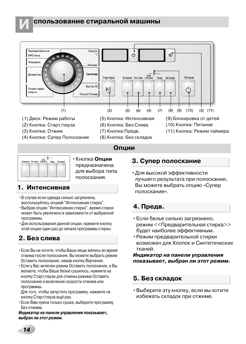 как включить отжим в машинке lg steam фото 95