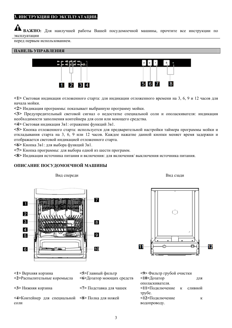 ТЕКА dw7 60 Fi посудомоечная машина инструкция