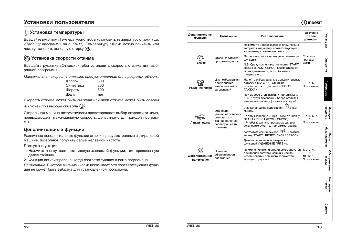 Программы стиральной машины. Стиральная машина Индезит wisl 102 инструкция. Индезит 102 стиральная машина режимы. Инструкция по стиральной машине Индезит wisl 102. Стиральная машина Индезит wisl 85 инструкция программы.