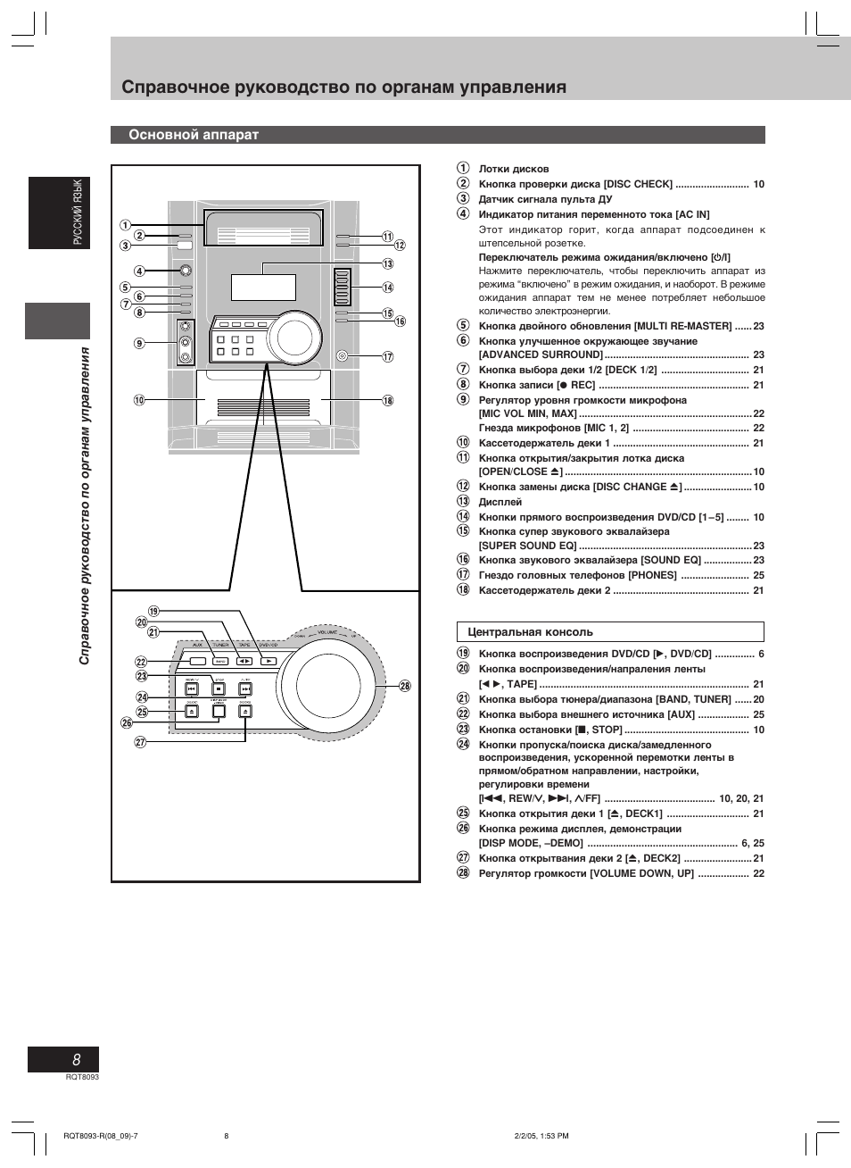 Схема panasonic sa vk62d