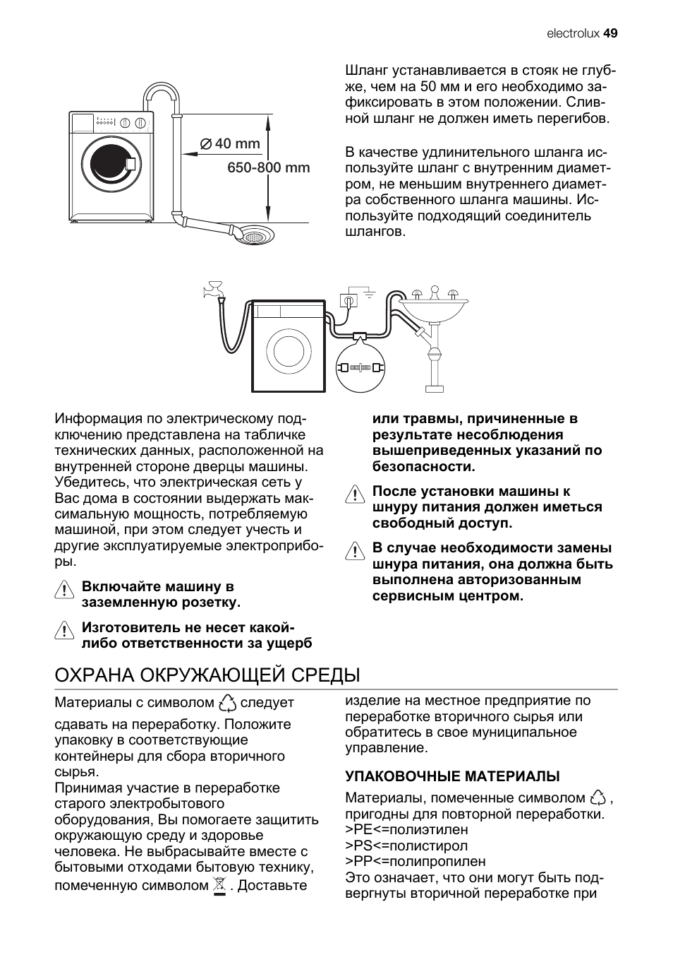 Electrolux ewc 1350 схема