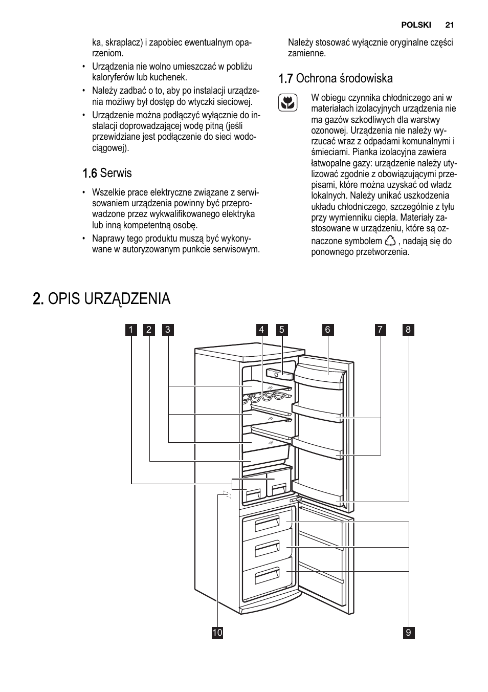 Холодильник Электролюкс инструкция