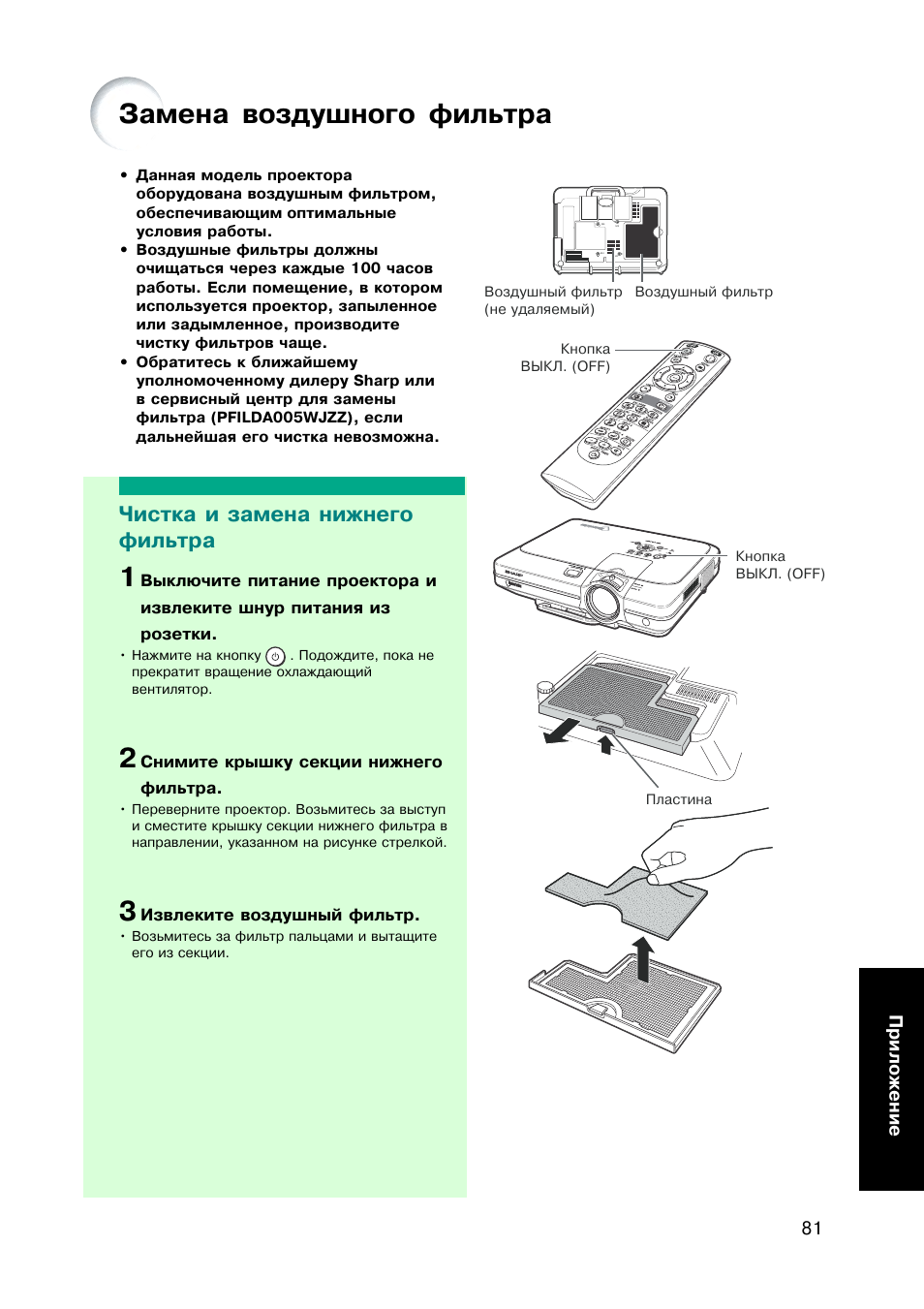 Проектор инструкция по применению. Как установить ПГ Шарп.