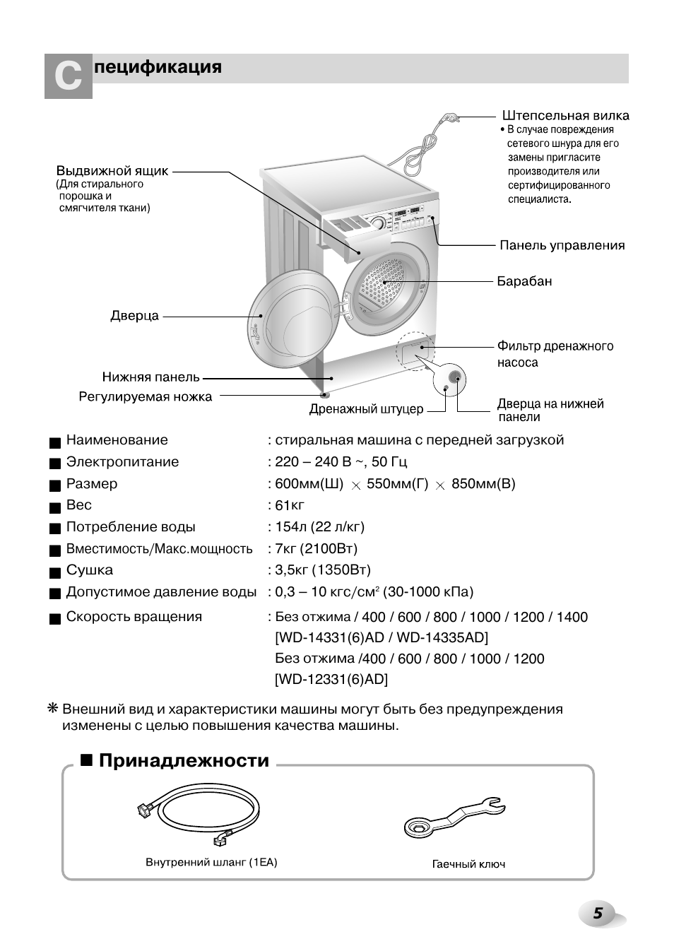 стиральная машина лджи стим инструкция по применению фото 104