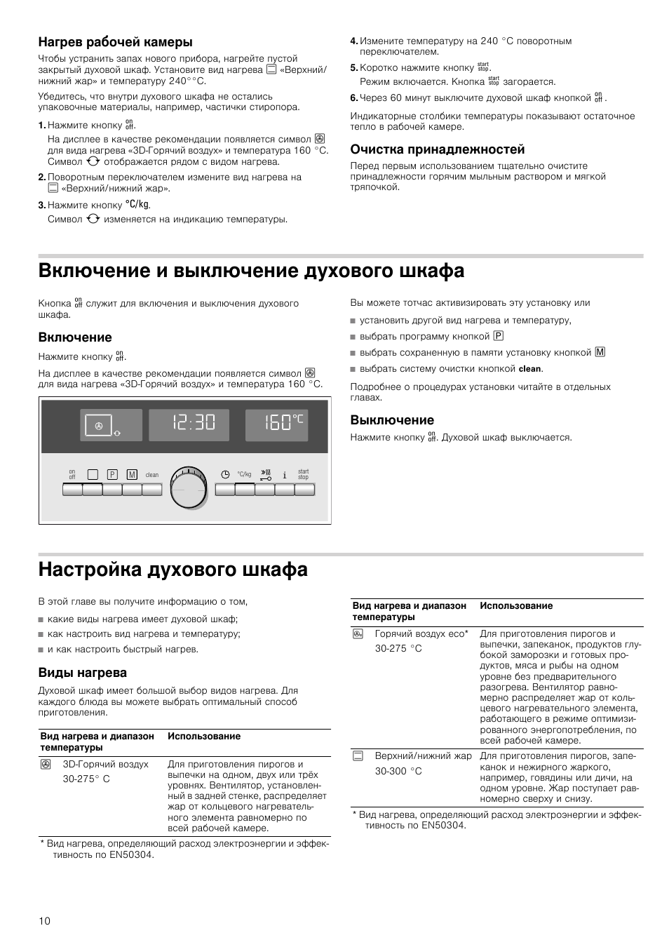 Не включается духовой шкаф siemens