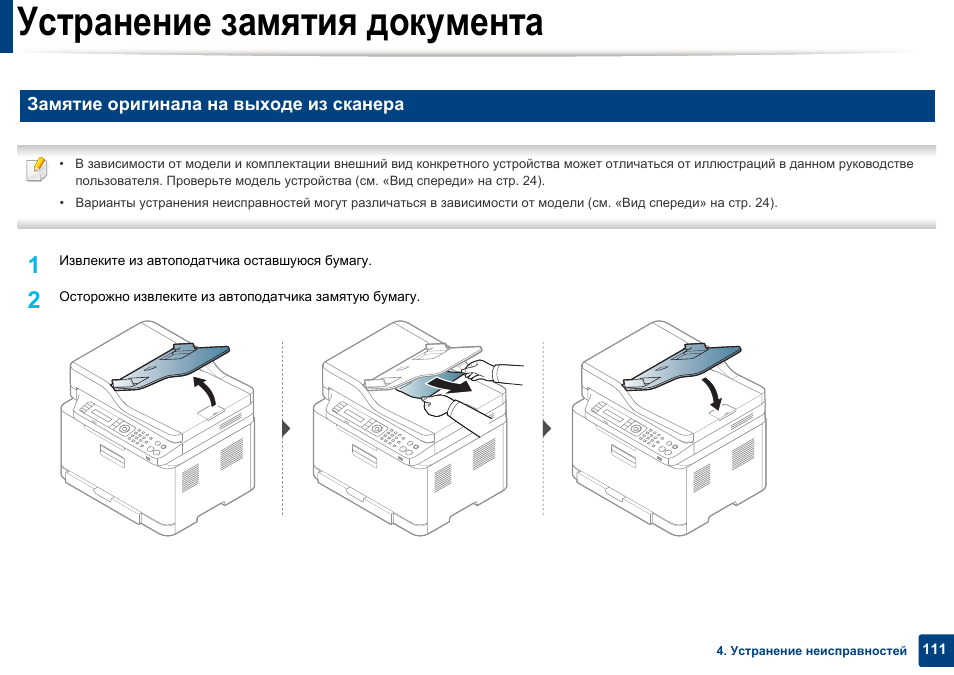 Сканер инструкция