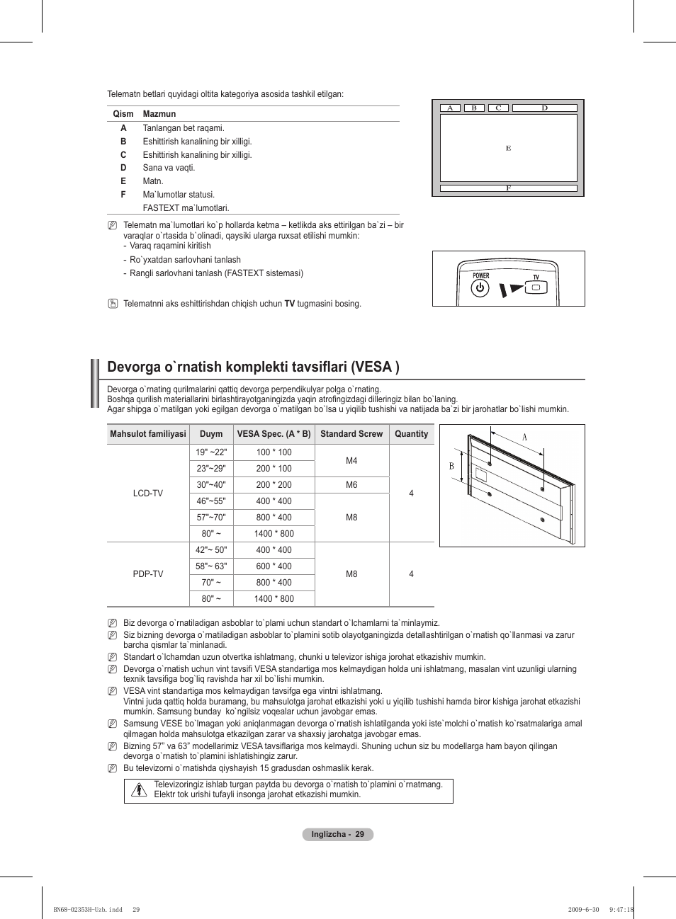 Samsung ps42b430p2w схема