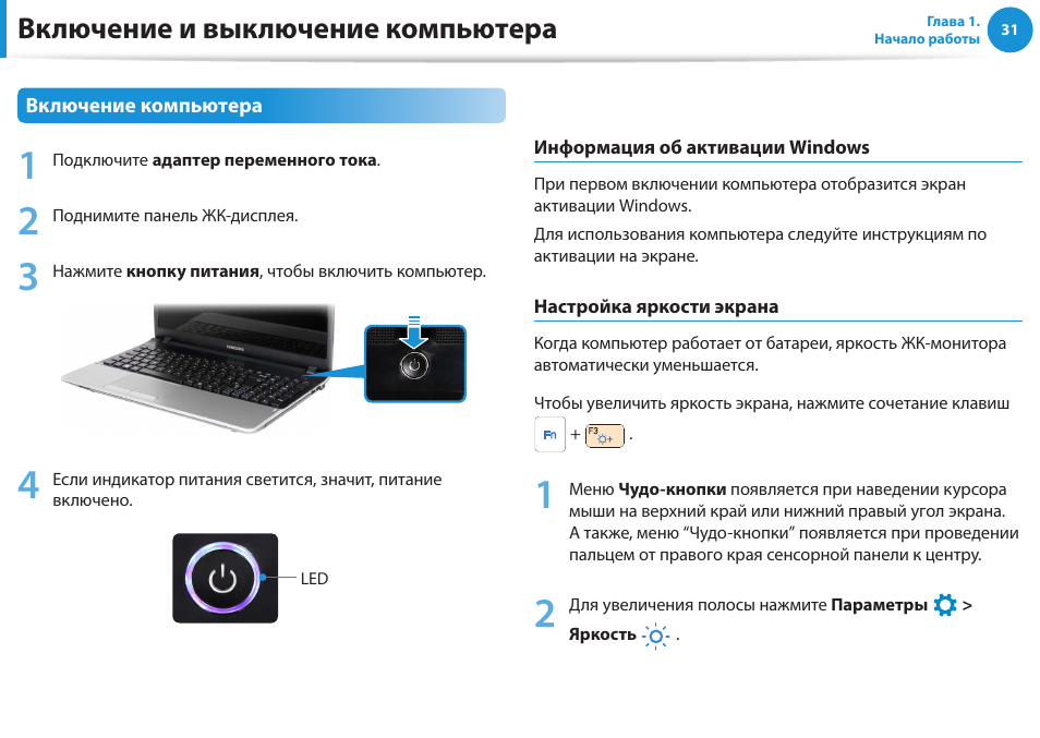 При включении компа нет картинки