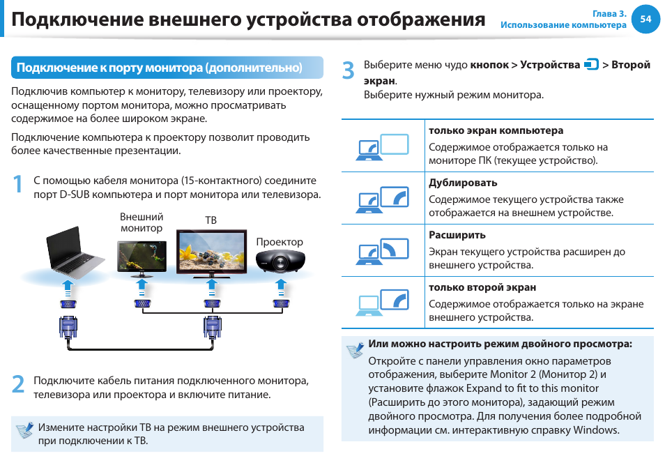 Монитор не дает изображение при включенном компьютере