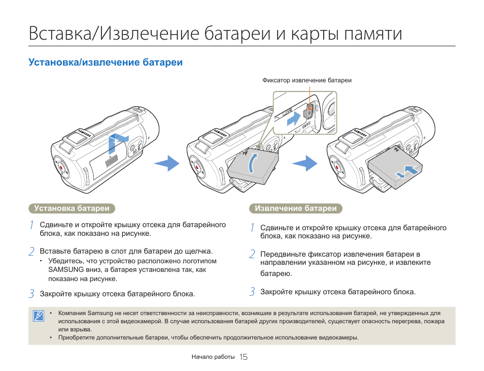 Карта памяти на видеокамеру