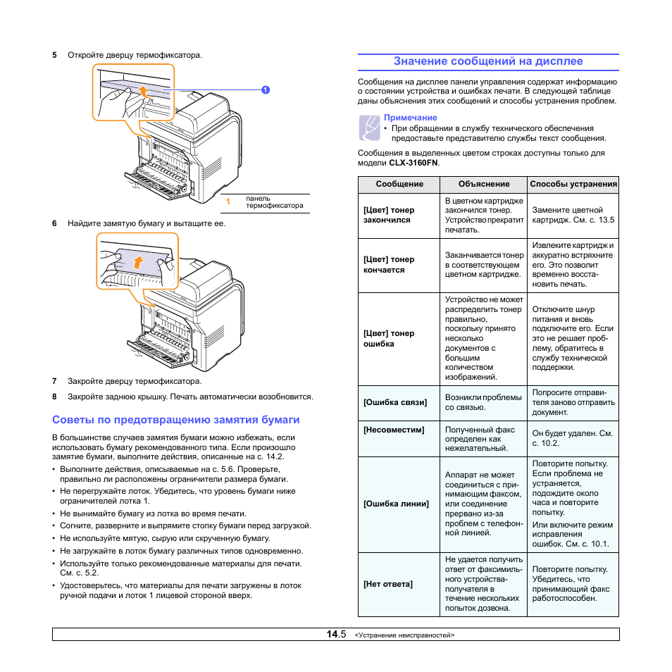 Дисплей инструкция по применению. Замятие бумаги в термофиксаторе HP. Xerox Phaser 6110 застряла бумага. Ошибка замятие на дисплее. Samsung CLX-3160n замятие бумаги.