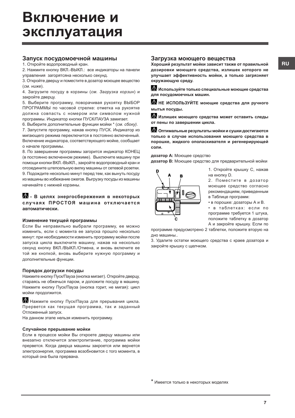 Схема посудомоечной машины indesit dsg 0517