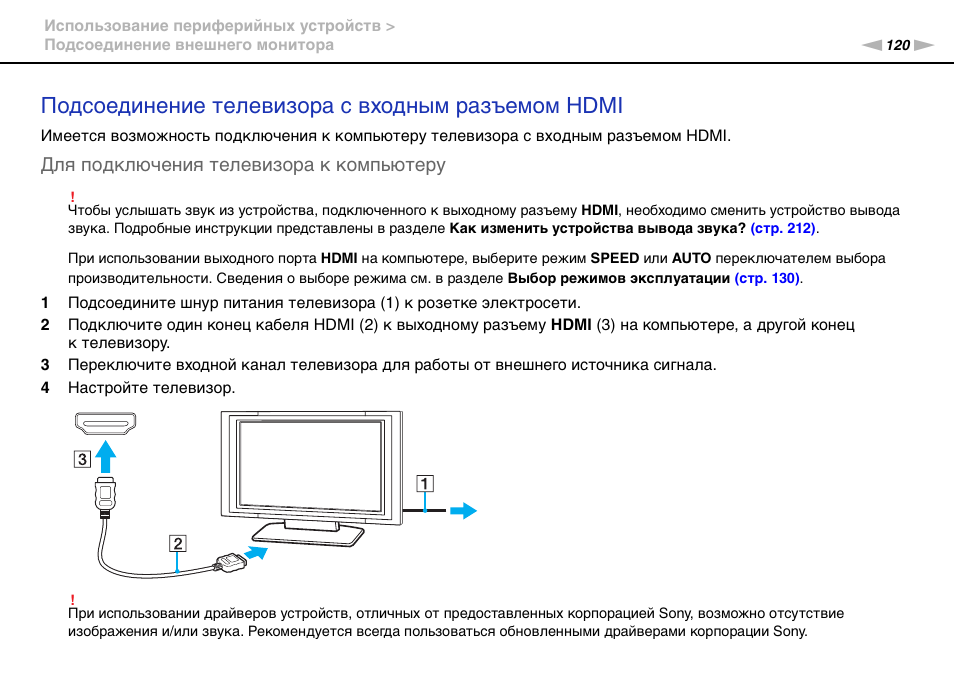 Телевизор не отображает картинку с компьютера hdmi