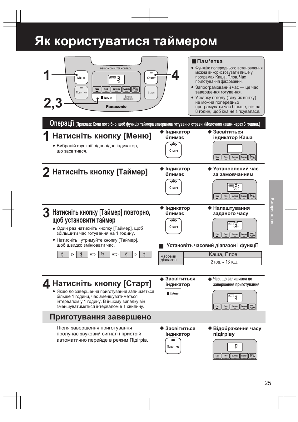 Panasonic steam plus инструкция фото 41