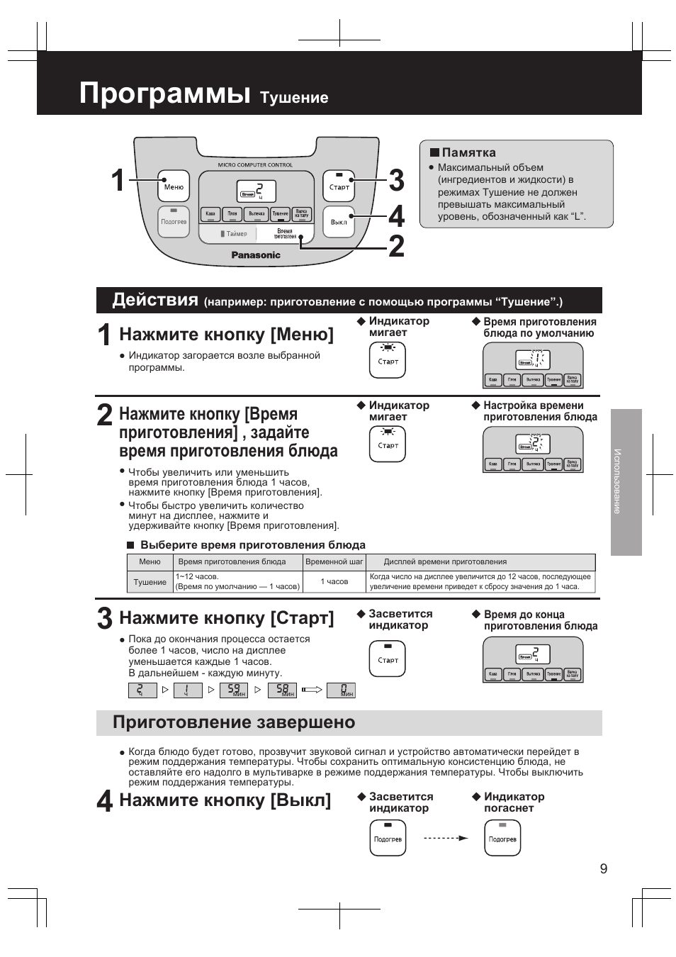 Мультиварка panasonic инструкция. Мультиварка Panasonic SR-dy101wtq. Panasonic SR-tmh181 инструкция. Мультиварка Панасоник режим тушение настройка таймера. Мультиварка пароварка Панасоник SR-tmh18 инструкция по применению.