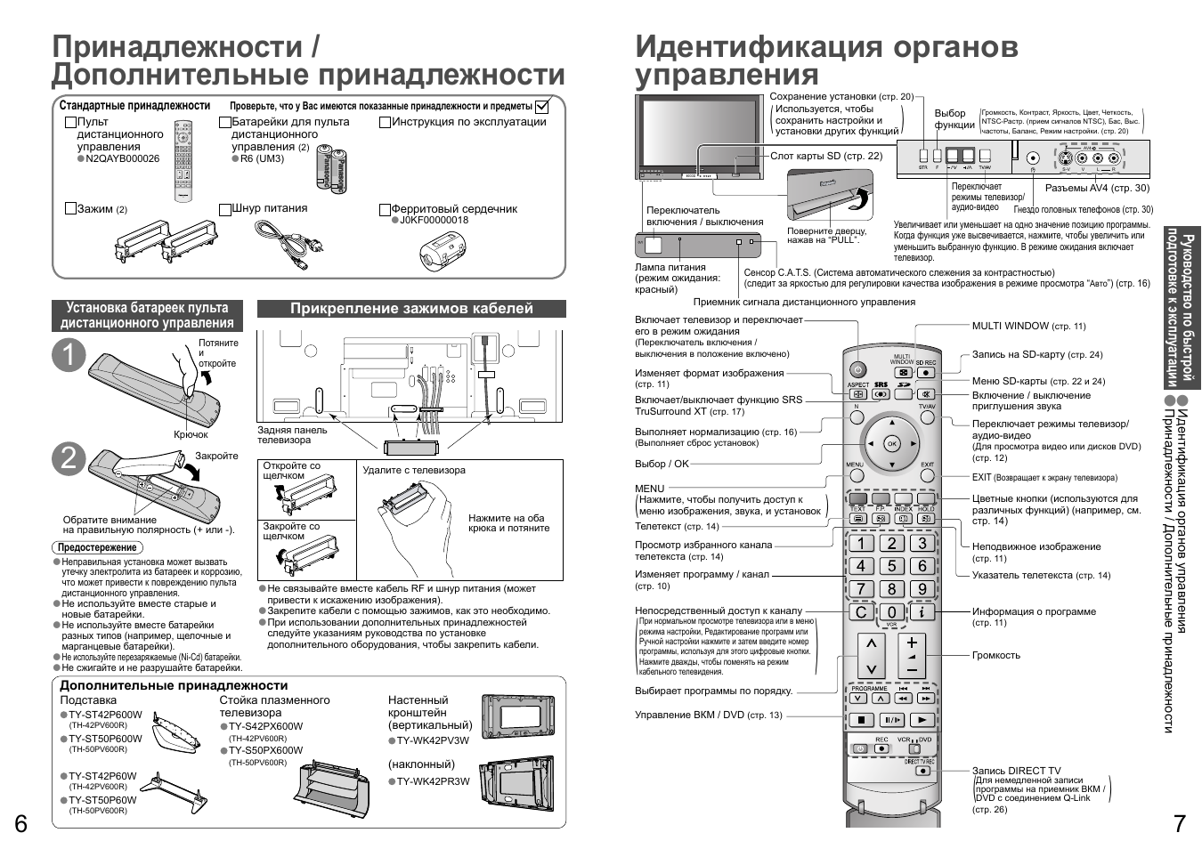 Как настроить тв панасоник старого образца