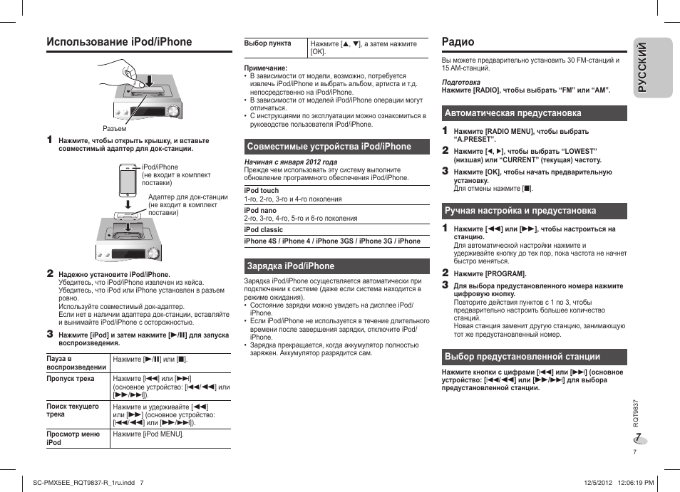 Panasonic sa pmx3 схема