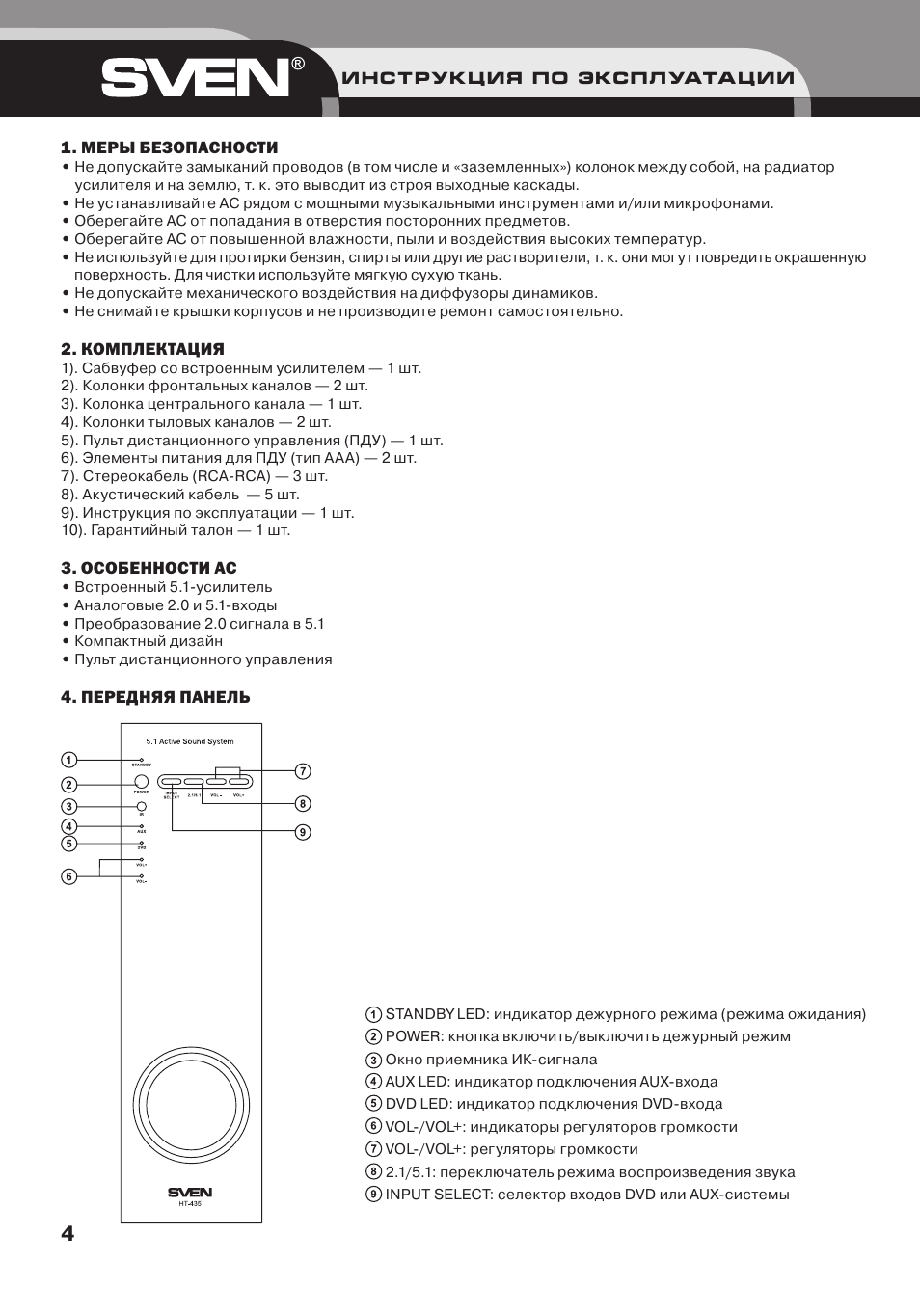 Zqs4239 инструкция