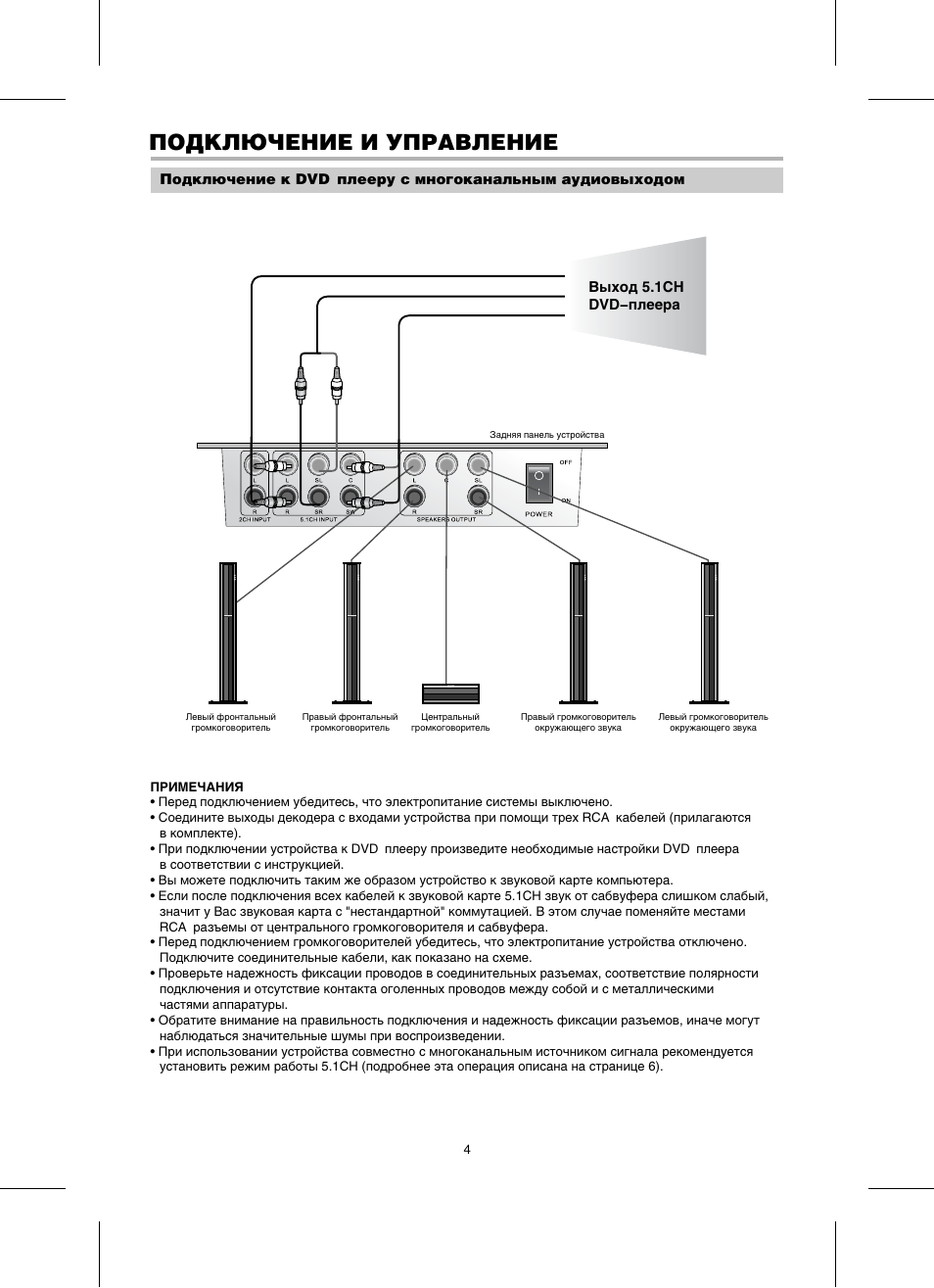 Схема подключения bbk ma 900s