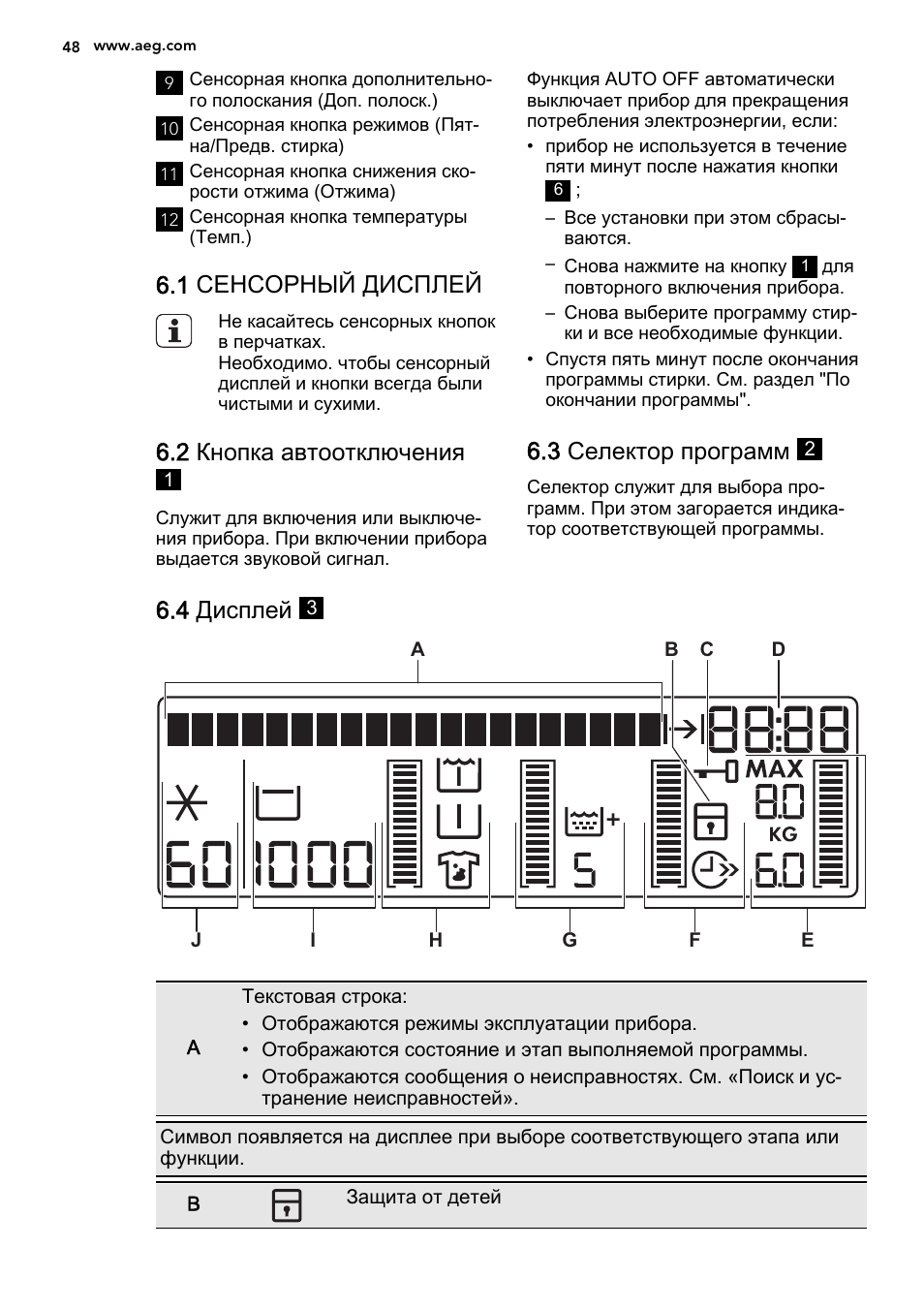 Схема aeg l56006sl