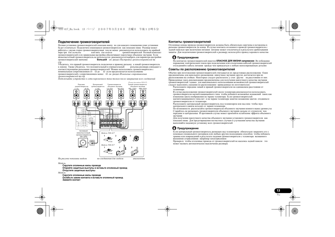 Vsx 515 схема