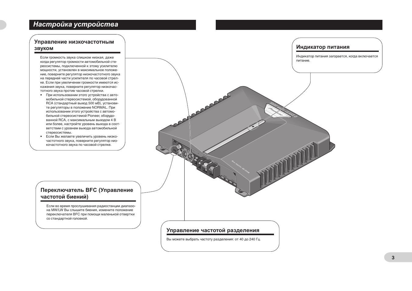 Pioneer gm 920 схема