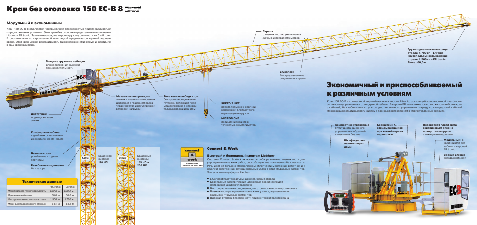 Башенный кран либхер электрическая схема