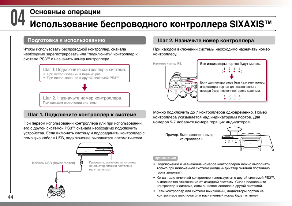 Инструкция 3. Инструкция по эксплуатации Sony PLAYSTATION 3. Нажмите кнопку PS на контроллере. Нажмите кнопку PS чтобы воспользоваться контроллером. Ps3 инструкция на русском.