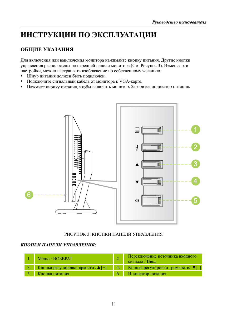 Указание инструкция