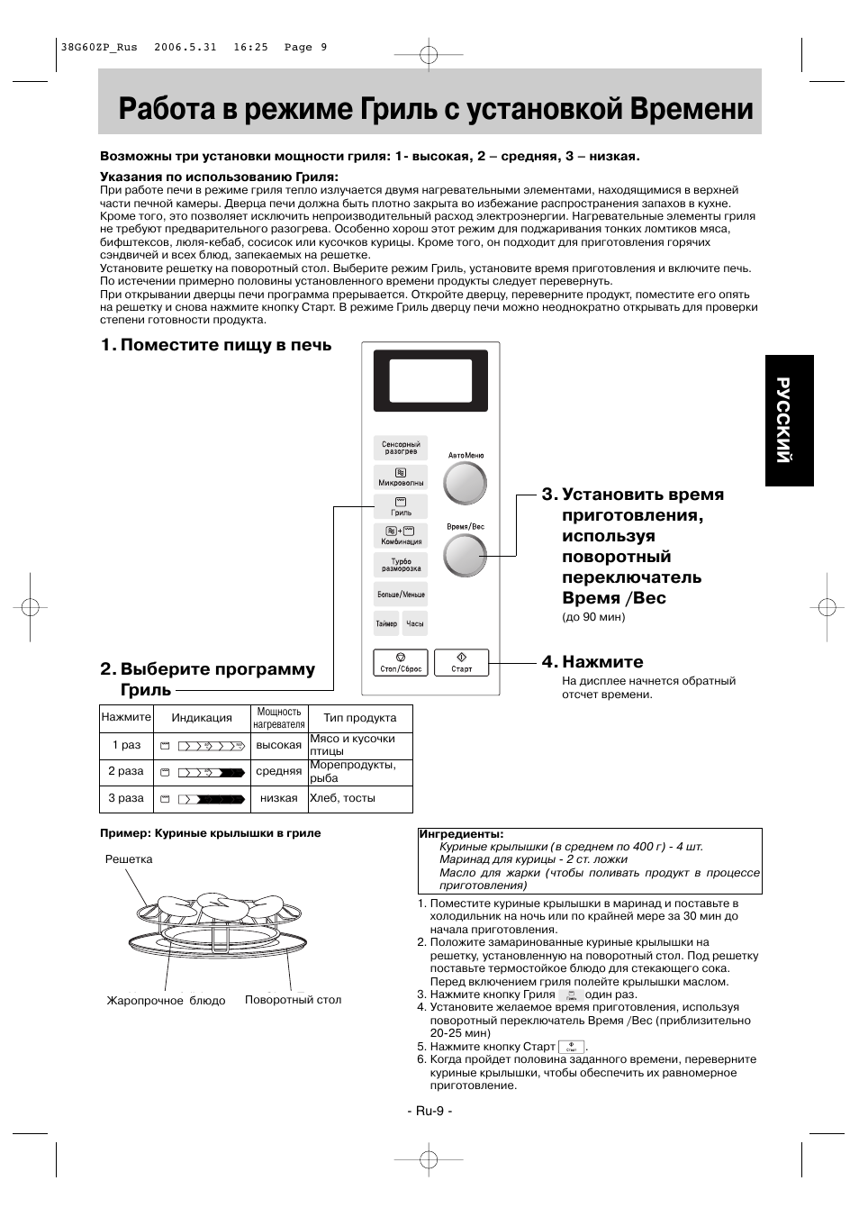 Panasonic nn gd576m схема