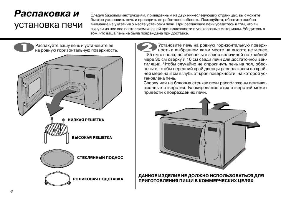 Инструкция печи