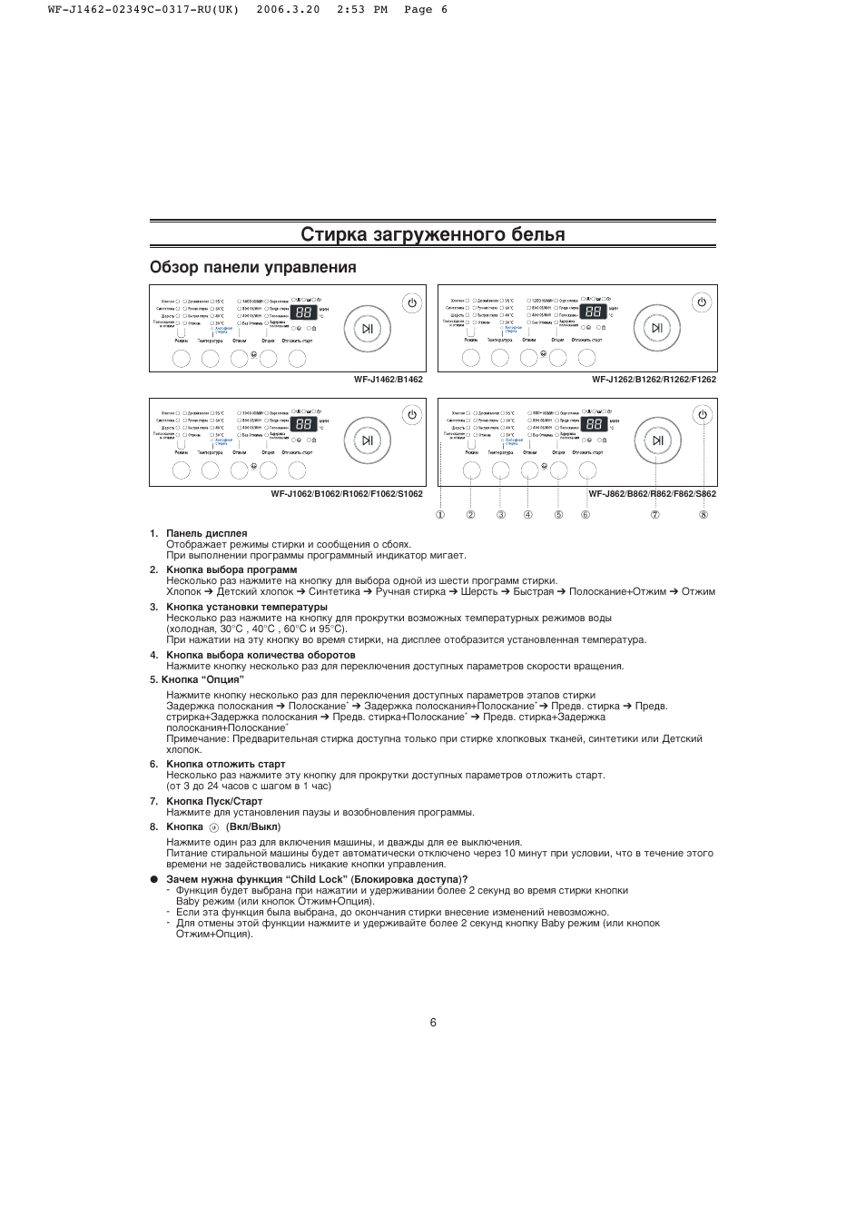 Схема samsung wf f1062