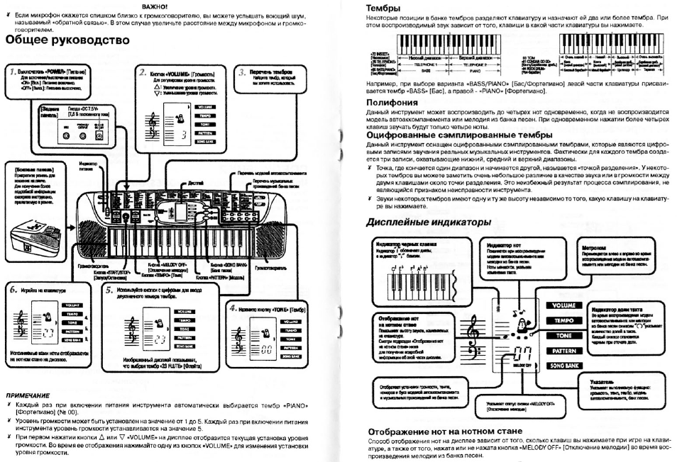 Право на инструкцию на русском языке. Инструкция по эксплуатации синтезатора. Синтезатор инструкция по применению на русском.