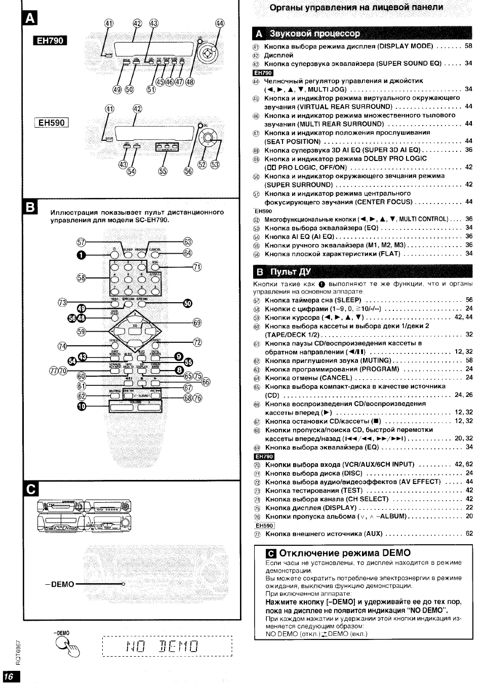 Схема technics sc eh790