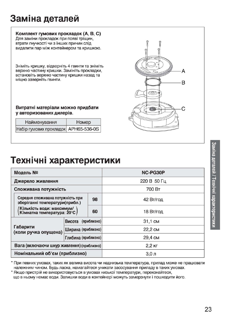 Panasonic nc pf30pv схема