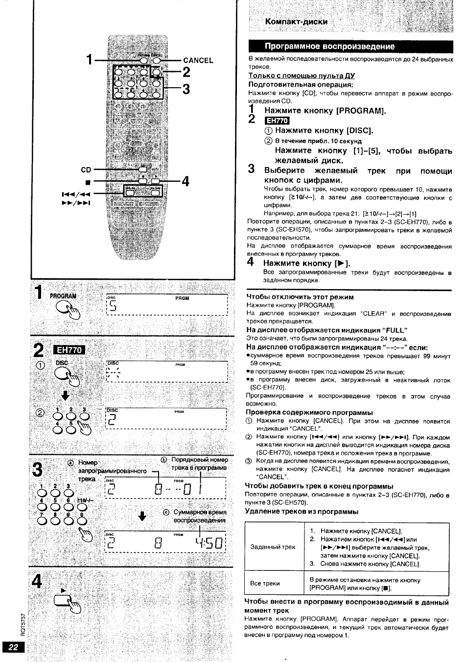 Technics sh eh770 схема