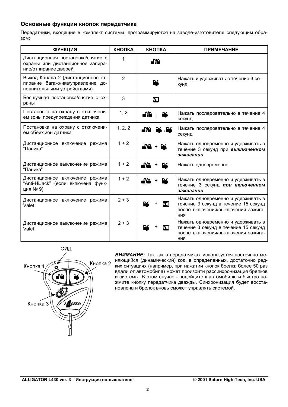 Alligator l430 схема