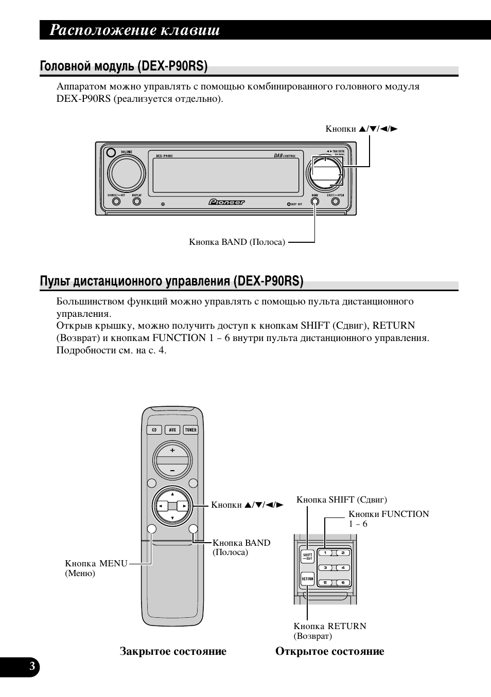 Pioneer dex p99rs схема подключения