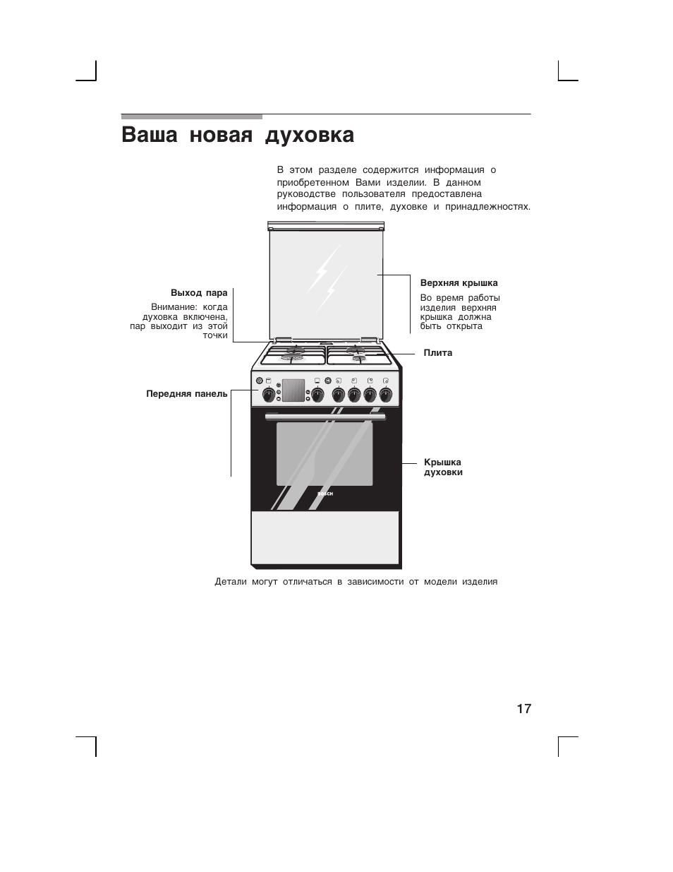 Газовая плита Bosch инструкция духовка