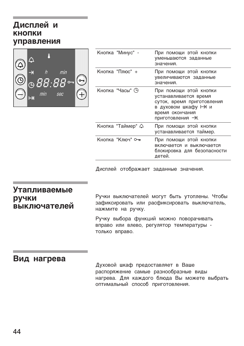 Духовой шкаф Bosch hbn43w350 инструкция